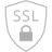 帶有SSL字樣的盾牌，中間有張鎖的圖片