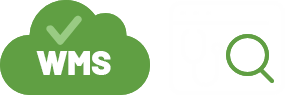 black background with WMD cloud and a web page with a stethoscope and a magnifying glass on it.